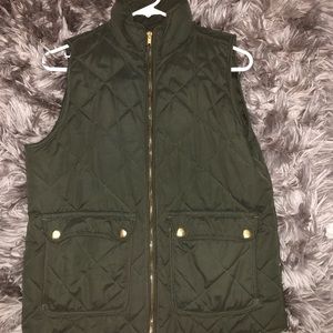 Army green vest